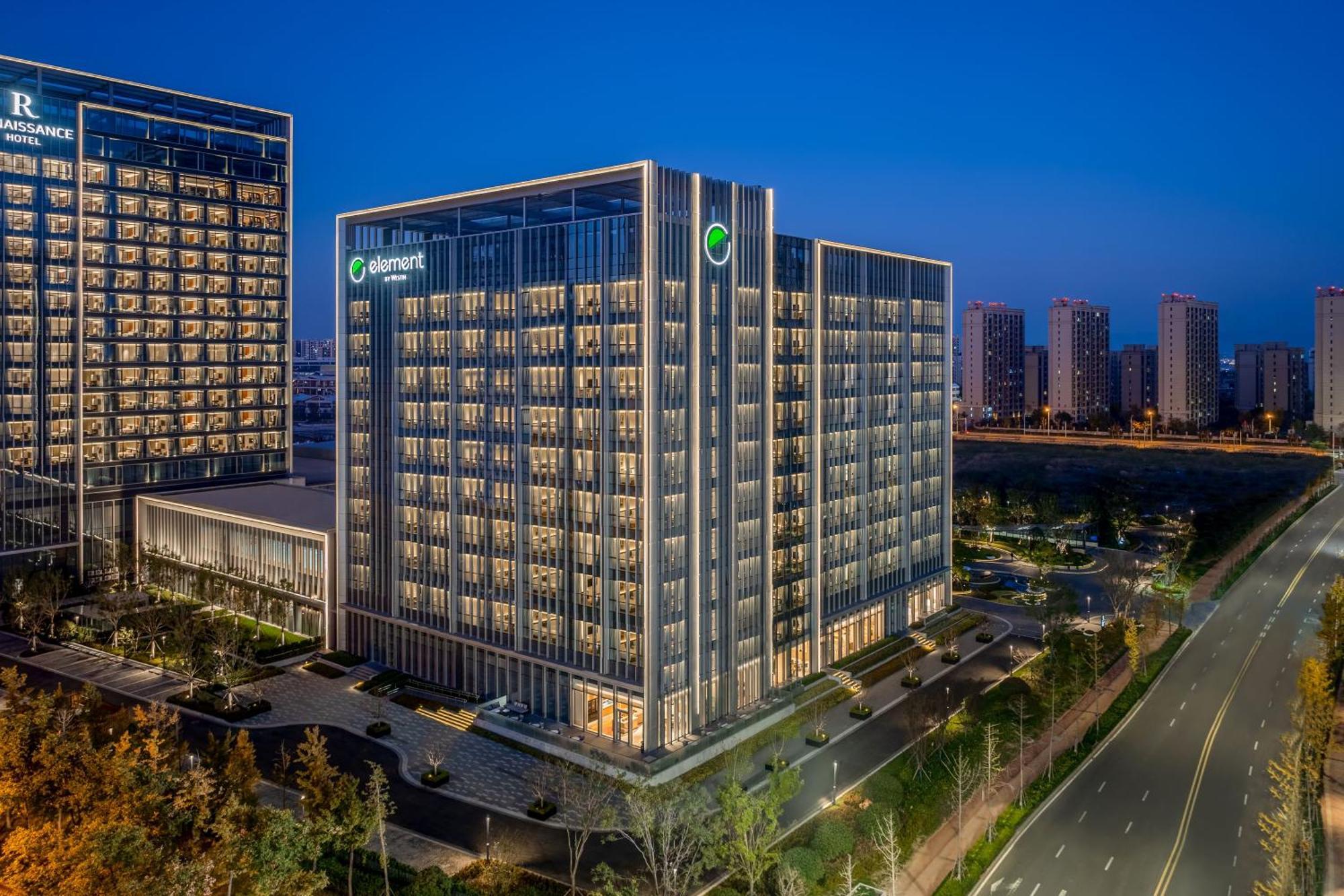 Element Qingdao Hotel Exterior photo